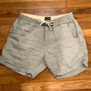 J. Crew men’s linen shorts